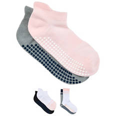 Women's Yoga Grip Liner Socks 2 Pack