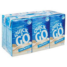 Vanilla Liquid Breakfast 6 Pack 250ml