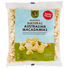 Natural Macadamias 600g