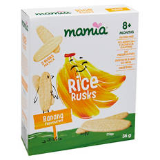 Banana Baby Rice Rusk 8+ Months 36g