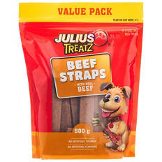 Dog Treat Straps 500g