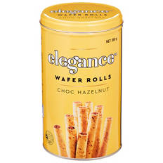 Wafer Rolls Choc Hazelnut 350g