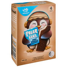 Polar Bars Cookies & Cream 4 Pack 440mL