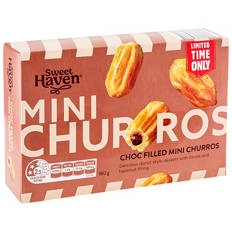 Choc Filled Mini Churros 180g