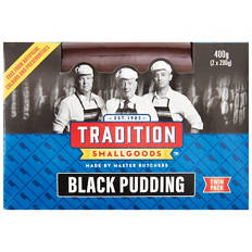 Black Pudding Sausage 2 Pack 400g