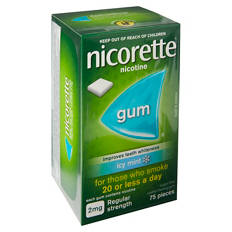 Nicorette Gum 75pk
