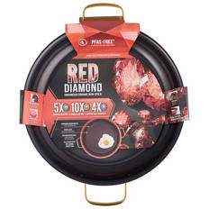 Red Diamond Family Fan 34cm