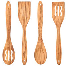 Olive Wood Utensil 2 Piece Set