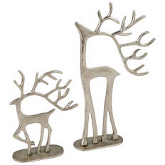 Assorted Dramatic Reindeer 2 Pack