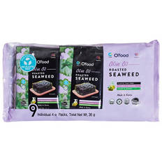Olive Oil Roasted Seaweed 9 Pack 9x4g