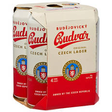 Budejovicky Budvar 4 x 500ml