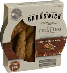 Smoked Brisling Sardines 120g
