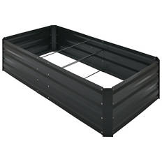 Large Metal Dark Green Garden Bed