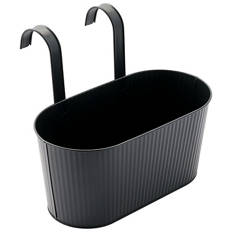Metal Hanging Trough or Pots 2pk
