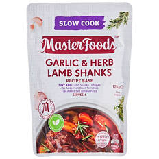Garlic & Herb Lamb Shanks Recipe Base 175g
