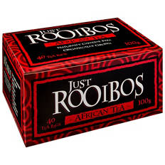 Organic Rooibos Tea Bags 40 Pack 100g