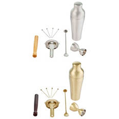 Cocktail Shaker and Bar Tools Set