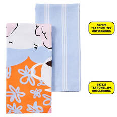 Tea Towel 2 Pack