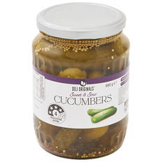 Sweet And Sour Pickled Cucumbers 680g
