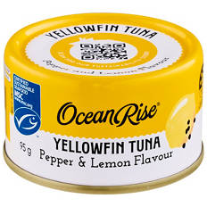 Yellowfin Tuna with Pepper and Lemon Flavour 95g