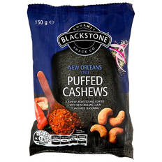 New Orleans Style Puffed Cashews 150g