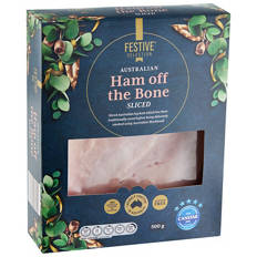 Sliced Ham Off The Bone 500g