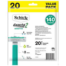 SchickExacta2DispoRazor20pk