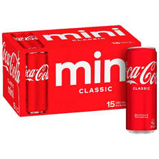 Mini Cans Classic 15 Pack 250ml