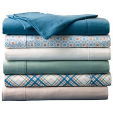 Organic Cotton Flannelette Sheet Set Queen Bed