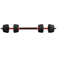 2 in 1 Barbell and Dumbbell Set