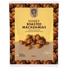 Honey Roasted Macadamias 400g