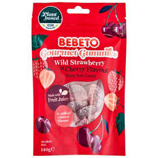 Gourmet Gummies Strawberry & Cherry 140g