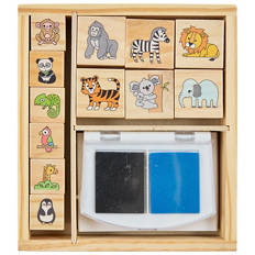 Wooden Magnets or Stamps