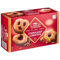 Hearts & Stars Shaped Gingerbread Milk Chocolate 500g