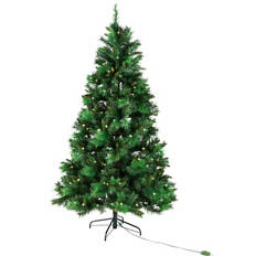 Luxury Pre-lit Christmas Tree 7ft (213cm)