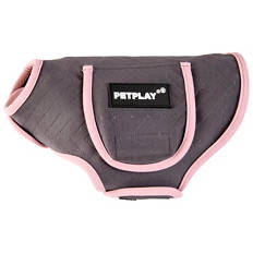 Calming Dog Jacket Grey/Pink