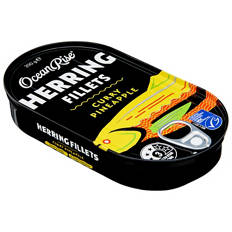 Herring Fillets In Curry & Pineapple Sauce 200g