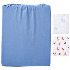 Single Bed 225 Thread Count Fitted Sheet Pack