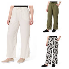 Linen Blend Pants