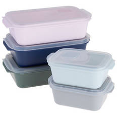 Microwave Safe Containers 5 Piece Set