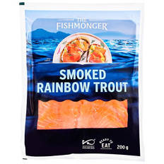 Rainbow Smoked Trout 200g
