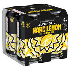 Alcoholic Hard Lemon 4x375ml