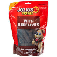 Dog Treat with Beef Liver 500g