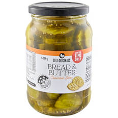 Cucumbers Pickled Bread & Butter 480g