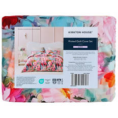 Velvet Printed Quilt Cover Set Queen Bed