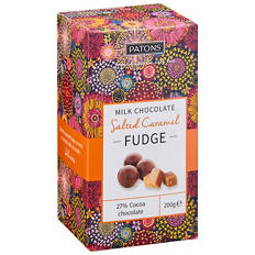 Milk Chocolate Salted Caramel Fudge 200g