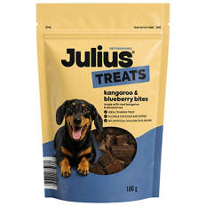 Kangaroo and Blueberry Bites 100g