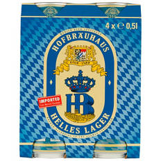 Helles Lager 4 Pack 500ml