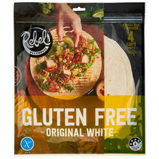Gluten Free White Wrap 4 Pack 320g