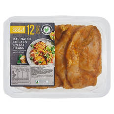 Marinated RSPCA Approved Chicken Breast Steaks